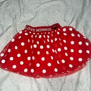 Minnie mouse size 3T color red for toddler girl
